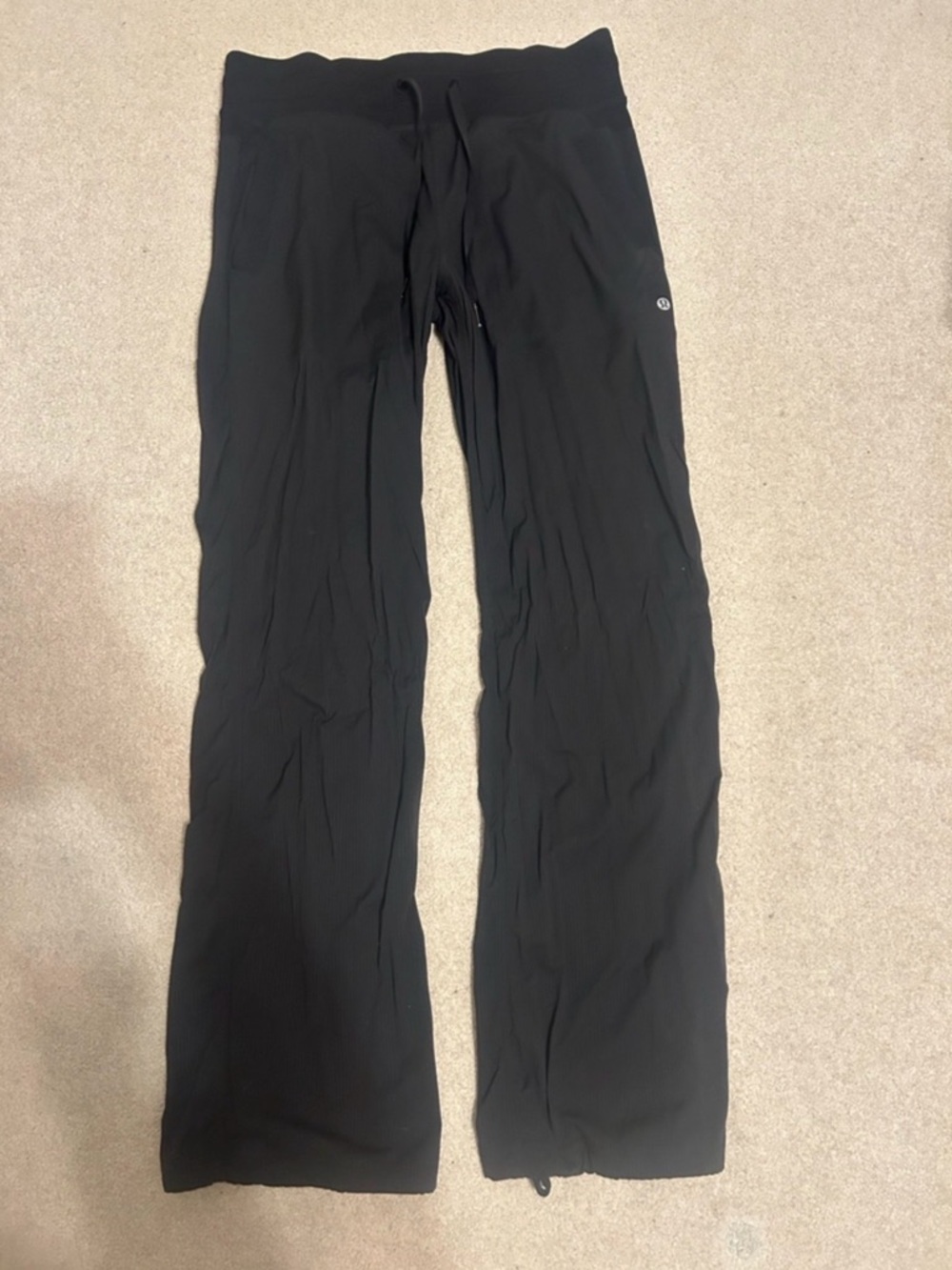 lululemon athletica Black Straight Leg Pants